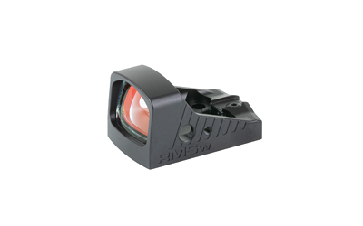 Shield Sights RMSW, Waterproof, Glass Edition, Mini Red Dot Sight, Non Magnified, Shield RMSc Footprint, 8 MOA Red Dot, Black