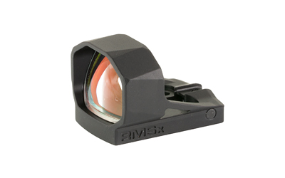 Shield Sights RMSx, Glass Edition, Reflex Sight, Non Magnified, 65 MOA Circle with 2 MOA Red Dot, Black