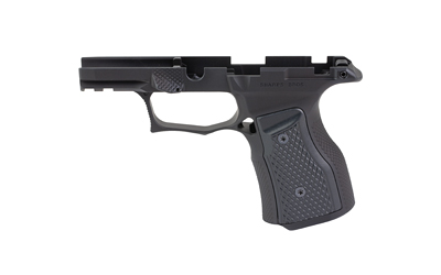 Sharps Bros. Gen 3 Grip Module, Fits Sig P365 X/XL with Manual Safety, Anodized Finish, Black, Black Grips