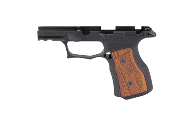 Sharps Bros. Gen 3 Grip Module, Fits Sig P365 X/XL with Manual Safety, Anodized Finish, Black, Brazilian Cherry Grips