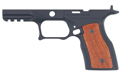 Sharps Bros. Grip Module, Fits Springfield Armory Echelon, Anodized Finish, Black, Includes Brazilian Cherry Grip Panels