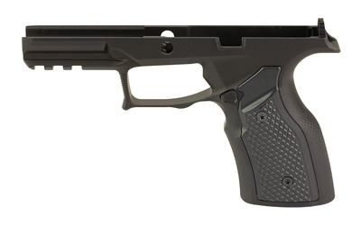 Sharps Bros. Grip Module, Fits Taurus GX4 Carry, 7075 Aluminum Construction, Anodized Finish, Black, Black Grip Panels