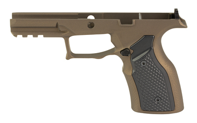 Sharps Bros. Grip Module, Fits Taurus GX4 Carry, 7075 Aluminum Construction, Cerakote Finish, Bronze, Black Grip Panels
