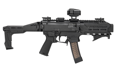 Strike Industries FSA Stabilizer, Side Folding Brace, Fits CZ Scorpion EVO 3/3+, Matte Finish, Black