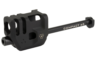 Strike Industries Mass Driver Comp, 9MM, Fits Glock 19 Gen 5, Includes Recoil Spring/Guide Rod/Guide Rod Fitment Washer/Guide Rode Head, Black