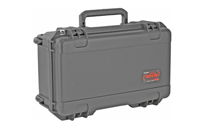 SKB Sports iSeries, Six Handgun, With Foam, Polypropylene Copolymer Resin Construction, Black, 21.75"x12.75"x13.75", 12.82 lbs
