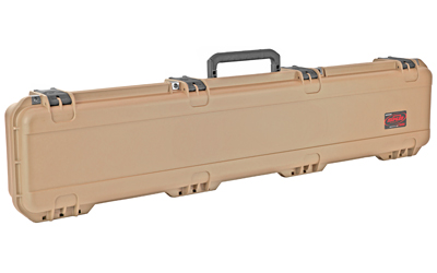 SKB Sports 3I-Series, Single Rifle Case, With Foam, Polypropylene Copolymer Resin Construction, Tan, 50.5"x11.625"x6", 14.06 lbs