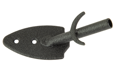 Skull Hooker Flush Wall Mount, Powder Coat Finish, Black