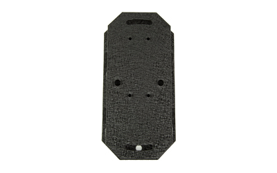 Skull Hooker Shoulder Flush Mount, Large, Powder Coat Finish, Black — photo 2