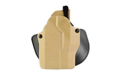Safariland Solis, Outside Waistband Holster, Fits GLOCK 19 Gen 6 RDS with TLR-7, Laminate Construction, Black, Right Hand