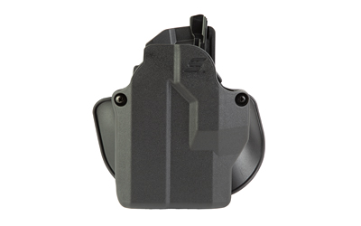 Safariland Solis, Outside Waistband Holster, Fits SIG P320C with Small Light, Paddle Attachment, Laminate Construction, Black, Right Hand