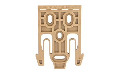 Safariland Model 6004-19 Quick Locking System Holster Fork, Single Kit Only, Coyote Brown Finish