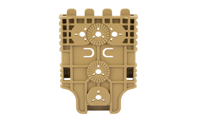 Safariland Model 6004-22 Quick Locking System - Receiver Plate (QLS 22), Single Kit Only, Flat Dark Earth Brown