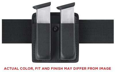 Safariland Model 73 Open Top Double Magazine Pouch, For 2.25" Duty Belts, Fits Glock 17, Hardshell STX, STX Tactical Black Finish