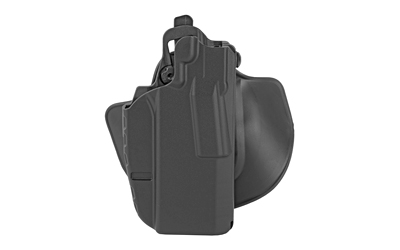 Safariland Model 7378, 7TS, ALS Slim Concealment Holster w/ Flexible Paddle and Adjustable Belt Loop, Fits 1911 Commander, Kydex, Black, Right Hand