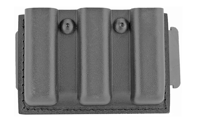 Safariland Model 775 Slimline Open Top Triple Magazine Pouch, For 2.25" Duty Belts, Fits Glock 17, Belt Loop, Hardshell STX