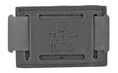 Safariland Model 775 Slimline Open Top Triple Magazine Pouch, For 2.25" Duty Belts, Fits Glock 17, Belt Loop, Hardshell STX — photo 2