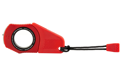SOG Knives & Tools Rapid Rescue, Compact Seat Belt Cutter, Rescue Red