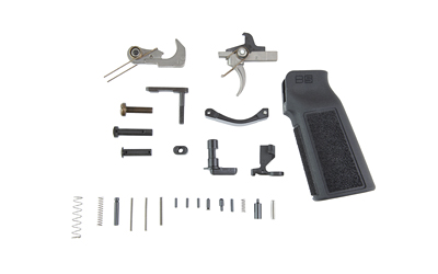 Sons of Liberty Gun Works Blaster Guns, Lower Parts Kit, Includes Liberty Fighting Trigger, Grip, and Enlarged Trigger Guard, Matte Finish, Black