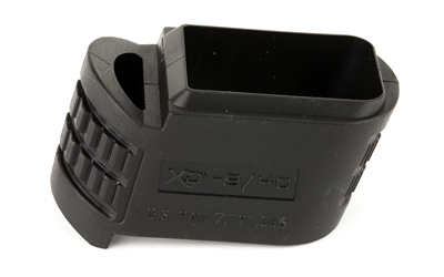 Springfield XDM, X-tension, Magazine Extension, Fits XDM Compact in 9/40 with 19Rd/16Rd Extended Magazine, Backstrap 2, Black