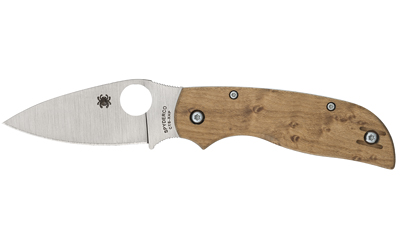 Spyderco Chaparral SlipIt, Folding Knife, 2.77" Drop Point Blade, CTS XHP Blade Steel, 6.33" Overall Length, SlipIt Lock, Satin Finish, Silver Blade