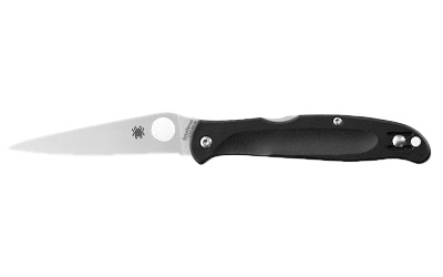 Spyderco Charisma, Folding Knife, 2.98" Drop Point Blade, 6.8" Overall Length, CTSBD1N Blade Steel, Plain Edge, Satin Finish, Silver