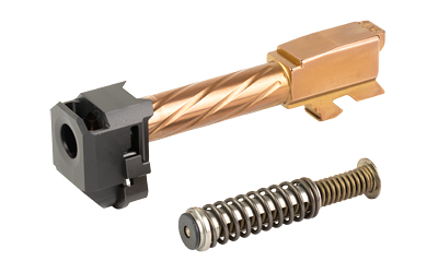 Shadow Systems CR Barrel with Compensator, 9MM, 3.66", Fits Shadow Systems CR, Nitride Finish, Bronze