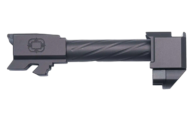 Shadow Systems CR Barrel with Compensator, 9MM, 3.66", Fits Shadow Systems CR, Nitride Finish, Black