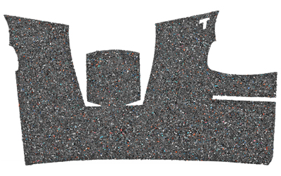 TALON Grips Inc Evolution, Rubber Grip, Adhesive Grip, Fits Sig P365/P365XL, Black