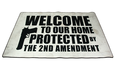TekMat Door Mat, 2nd Amendment, Black, 25"x42"