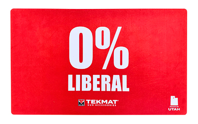 TekMat Door Mat, Zero Percent Liberal, Red, 25"x42"