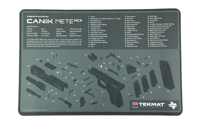 TekMat Tekmat for Canik MC9, Cleaning Mat, Black