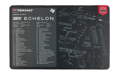 TekMat Tekmat for Springfield Echelon, Cleaning Mat, Black