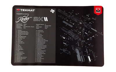 TekMat Tekmat for Kimber 2K11, Cleaning Mat, Black