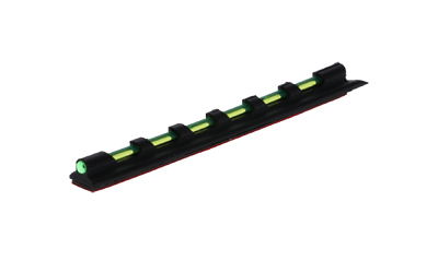 TRUGLO Glo Dot, Universal Vent Rib Shotgun Sight, Matte Finish, Black Housing, Green Fiber