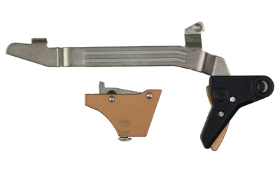 Timney Triggers Timney Triggers, Alpha Competition Trigger, Anodized Finish, Bronze, Fits Large Frame GLOCK Gen 3 & Gen 4 - 20, 21, 29, 30, 40 and 41