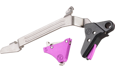 Timney Triggers Alpha Competition Trigger, Anodized Finish, Purple, Fits Glock Gen 5 20/21/29/30/40/41