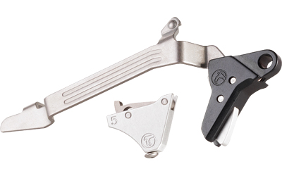 Timney Triggers Alpha Competition Trigger, Anodized Finish, Silver, Fits Glock Gen 5 20/21/29/30/40/41