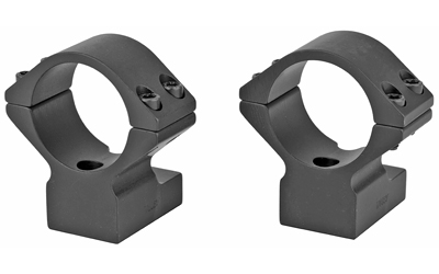 Talley Manufacturing Light Weight Ring/Base Combo, 1" Medium, Black Finish, Alloy, Fits Henry H009/H010/H014