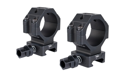 Trijicon Scope Rings, 30mm High, Q-LOC, Fits Picatinny, Anodized Finish, Black