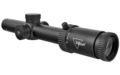 Trijicon Credo HX 1-6x24mm First Focal Plane Riflescope with Green MOA Segmented Circle, 30mm Tube, Satin Black, Low Capped Adjusters — photo 2