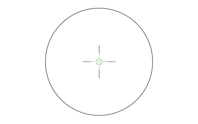 Trijicon Credo HX 1-6x24mm First Focal Plane Riflescope with Green MOA Segmented Circle, 30mm Tube, Satin Black, Low Capped Adjusters — photo 4