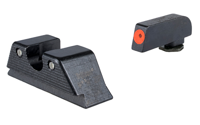 Trijicon HD XR Tritium Night Sight Set, Fits Glock 21/20/29/30/41 MOS (Including S and SF Variants), Green Tritium with Orange Outline Front