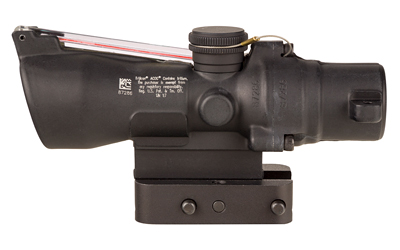 Trijicon ACOG, 3X24mm, Dual Illuminated Red Horseshoe/Dot 223/55 Grain, Includes Q-LOC Mount, Matte Finish, Black