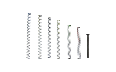 True Precision Recoil Spring Tuning Kit, Recoil Spring, For Compensated/Suppressed GLOCK 19 Gen1-3 and Similar, Black