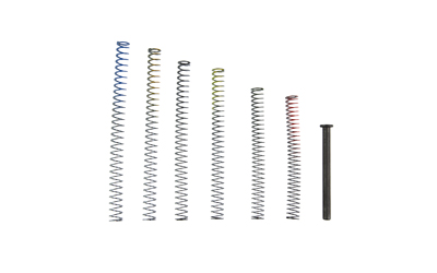True Precision Recoil Spring Tuning Kit, Recoil Spring, For Compensated/Suppressed Ruger RXM, Black