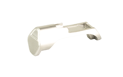 True Precision Extended Magazine Release, Fits All Sig P365, Satin Finish, Stainless