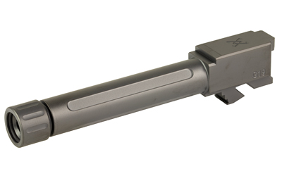True Precision Pistol Barrel, 9MM, Threaded 1/2X28, Fits Ruger RXM, DLC Finish, Black