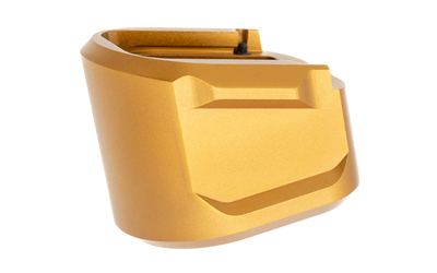 Tyrant CNC Magazine Extension, Fits Springfield Echelon, +5 Rounds, Anodized Finish, Gold