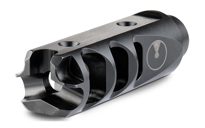 Ultradyne USA MERCURY Brake, 223 Remington/5.56 NATO, Fits AR-15s with 1/2X28 Threads, Black, 3.1 oz., 416 Stainless Steel